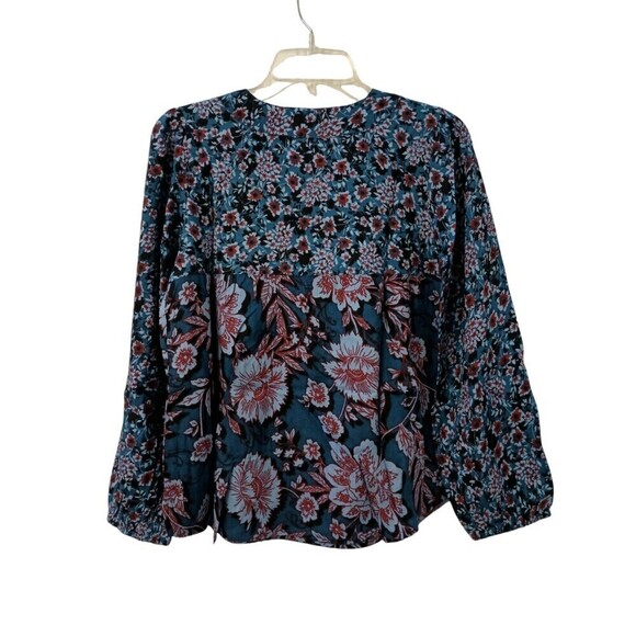 *2/$25* Band of the Free BOG Top Womens Small Josie Sapphire Mixed Print - Picture 8 of 11